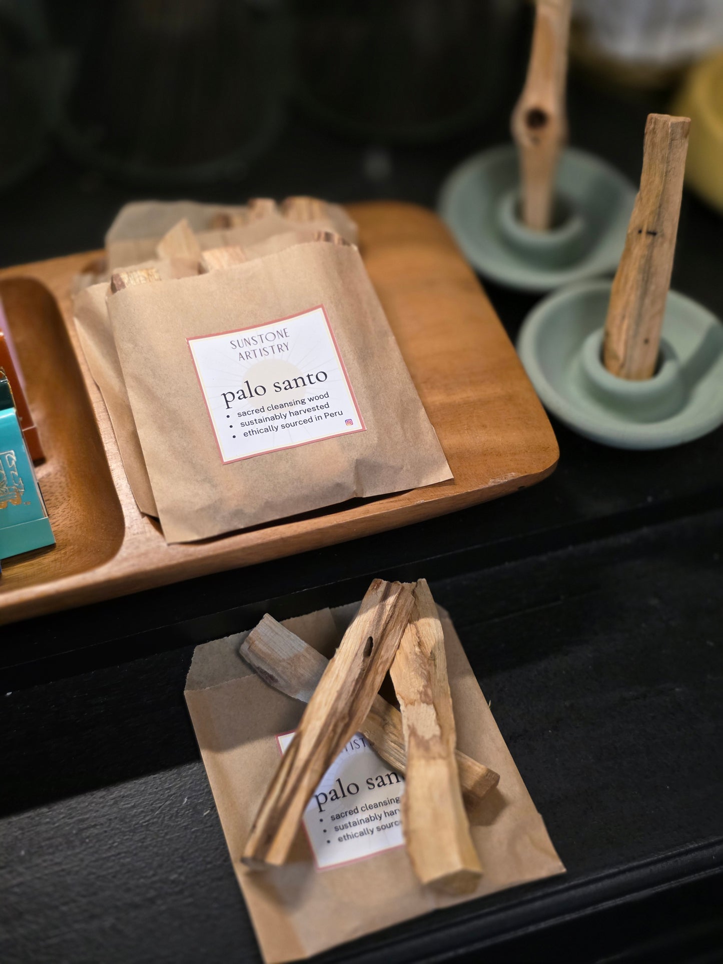 Ethically Sourced Palo Santo (pack of 3 sticks)