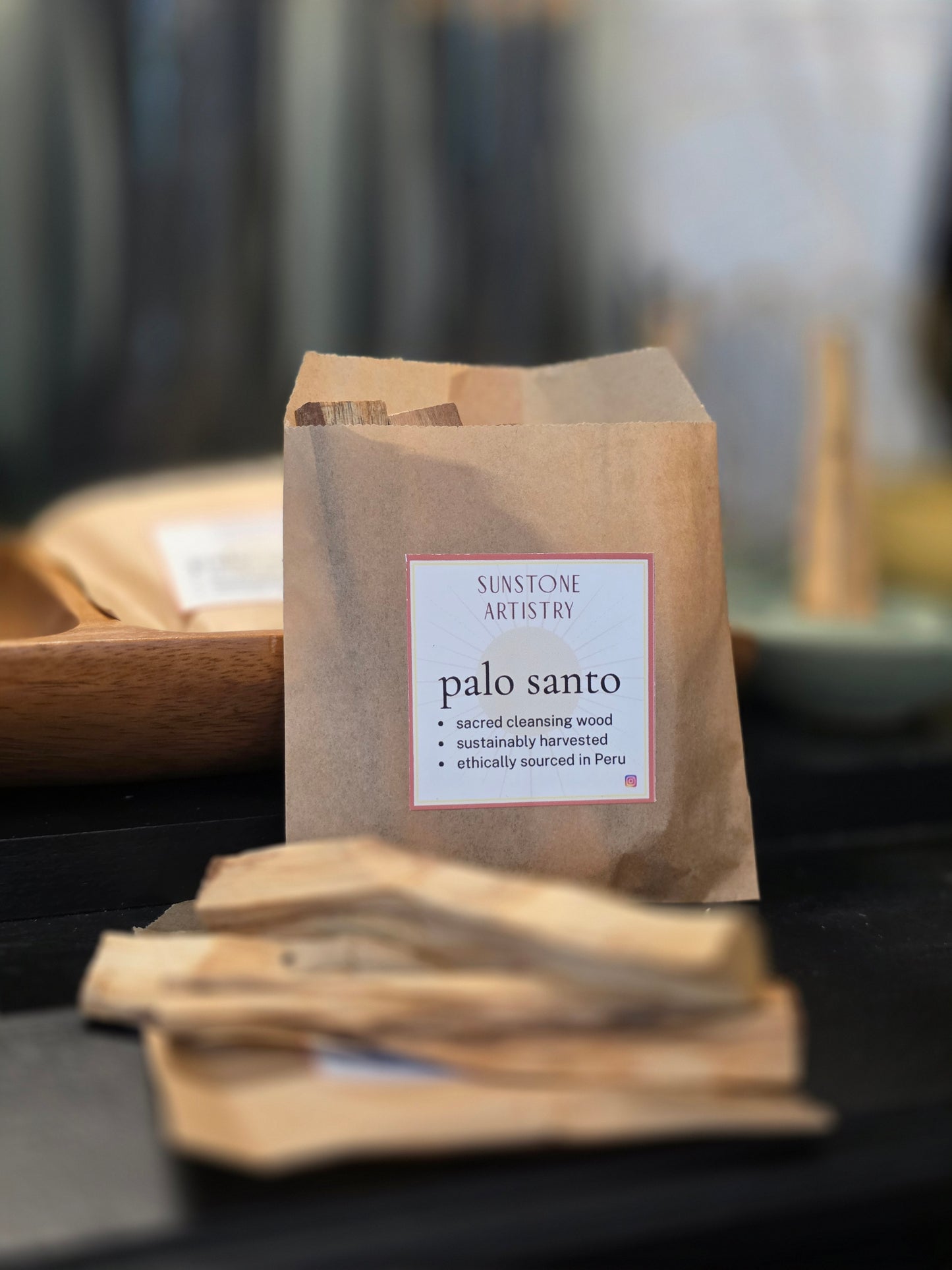 Ethically Sourced Palo Santo (pack of 3 sticks)